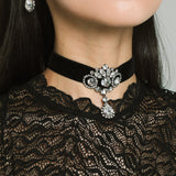 Jennifer Behr - Arabella Ribbon Tie -- Gunmetal