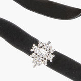 Jennifer Behr - Angelica Ribbon Tie -- Crystal