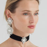 Jennifer Behr - Angelica Ribbon Tie -- Crystal