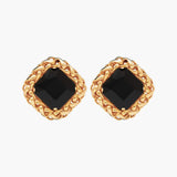 Jennifer Behr x Leonie Hanne Belle Stud Earrings -- Jet