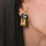 Jennifer Behr - Elin Earrings -- Citron