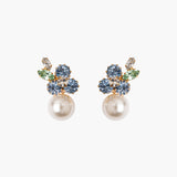 Jennifer Behr - Vivi Earrings -- Bluebell