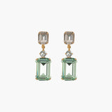 Jennifer Behr - Justine Earrings -- Chrysolite
