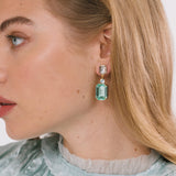 Jennifer Behr - Justine Earrings -- Chrysolite