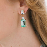 Jennifer Behr - Justine Earrings -- Chrysolite