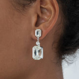 Jennifer Behr - Justine Earrings -- Crystal