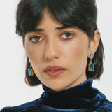 Jennifer Behr - Justine Earrings -- Sapphire