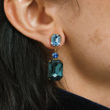 Jennifer Behr - Justine Earrings -- Sapphire