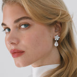 Jennifer Behr - Janna Earrings -- Crystal