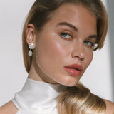 Jennifer Behr - Janna Earrings -- Crystal
