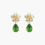 Jennifer Behr - Janna Earrings -- Fern