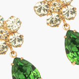 Jennifer Behr - Janna Earrings -- Fern