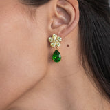 Jennifer Behr - Janna Earrings -- Fern
