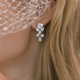 Jennifer Behr - Parker Earrings -- Crystal