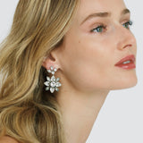 Jennifer Behr - Vienna Earrings -- Crystal
