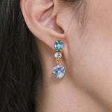Jennifer Behr - Trystan Earrings -- Sky
