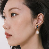 Jennifer Behr - Kristina Earrings -- Sapphire