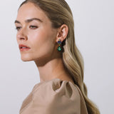 Jennifer Behr - Catherine Earrings -- Peacock