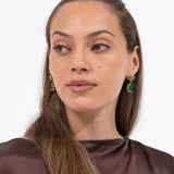 Jennifer Behr - Lenora Earrings -- Emerald