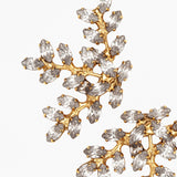 Jennifer Behr - Viniette Earrings -- Crystal Antique Gold