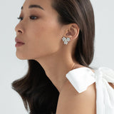 Jennifer Behr - Violet Stud Earrings -- Crystal