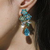 Jennifer Behr - Bouquet Earrings -- Bluebell