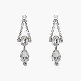 Jennifer Behr - Anette Earrings -- Gunmetal
