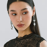 Jennifer Behr - Anette Earrings -- Gunmetal