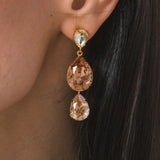 Jennifer Behr - Natalina Earrings -- Champagne