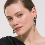 Jennifer Behr - Natalina Earrings -- Sapphire
