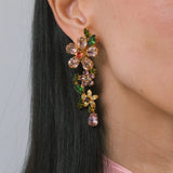 Jennifer Behr - Cosetta Earrings -- Rose Multi