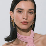 Jennifer Behr - Cosetta Earrings -- Rose Multi