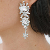 Jennifer Behr - Candence Earrings -- Crystal