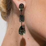Jennifer Behr - Allanah Earrings -- Black Diamond