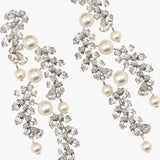 Jennifer Behr - Wisteria Earrings -- Crystal