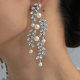 Jennifer Behr - Wisteria Earrings -- Crystal