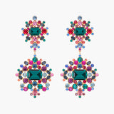 Jennifer Behr - Angelica Earrings -- Emerald