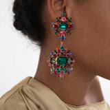 Jennifer Behr - Angelica Earrings -- Emerald