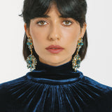 Jennifer Behr - Angelica Earrings -- Sapphire