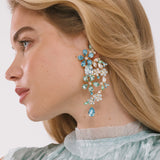 Jennifer Behr - Bellemy Earrings -- Bluebell