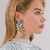 Jennifer Behr - Bellemy Earrings -- Bluebell