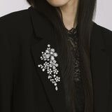 Jennifer Behr - Darianna Brooch -- Crystal