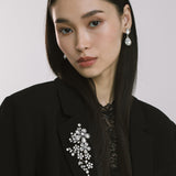 Jennifer Behr - Darianna Brooch -- Crystal