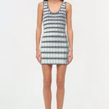 Simkhai - Lorien Scalloped Knit Mini Dress