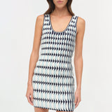 Simkhai - Lorien Scalloped Knit Mini Dress