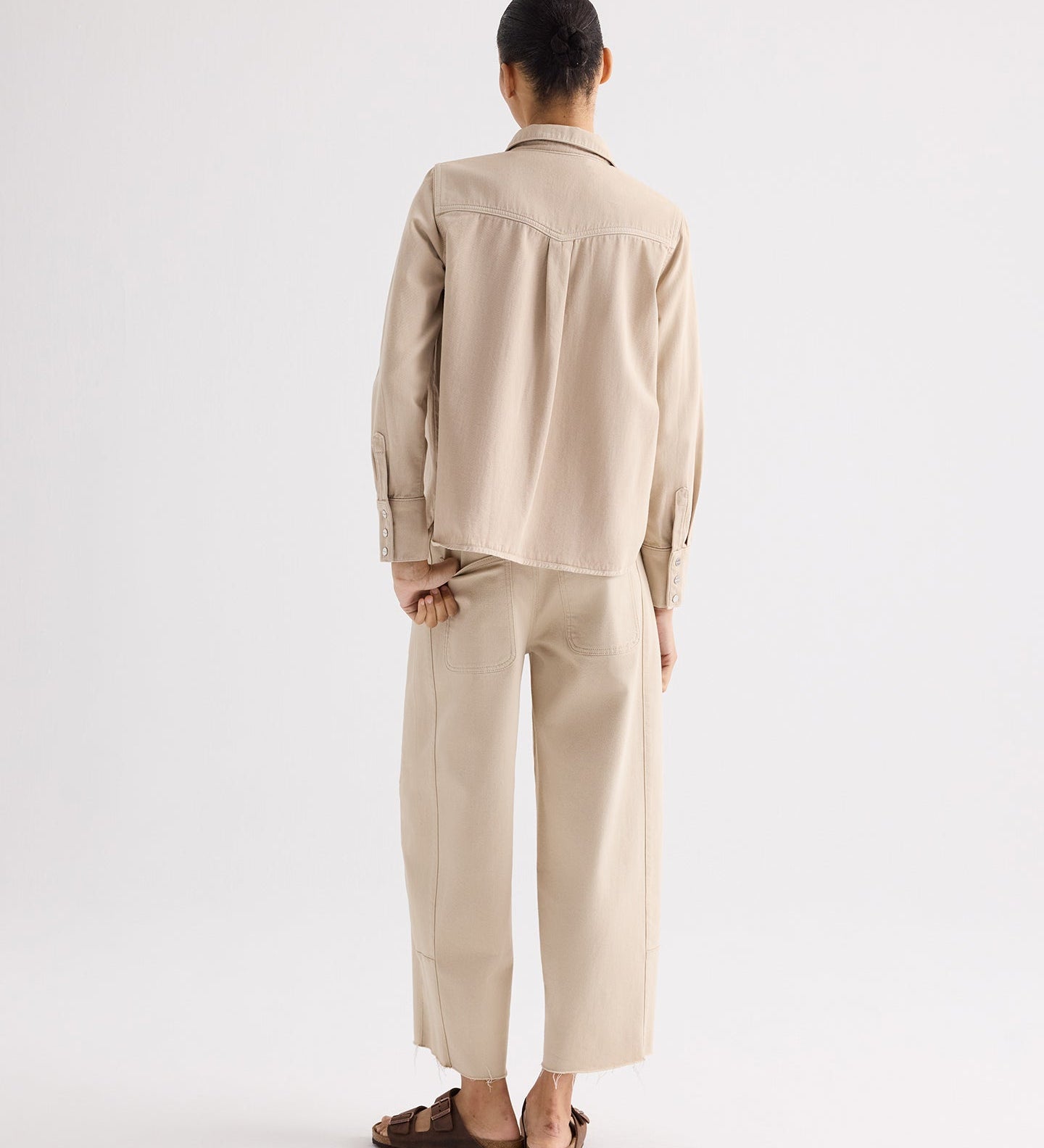 TWP - Ranchers Daughter Shirt in Japanese Natural Denim