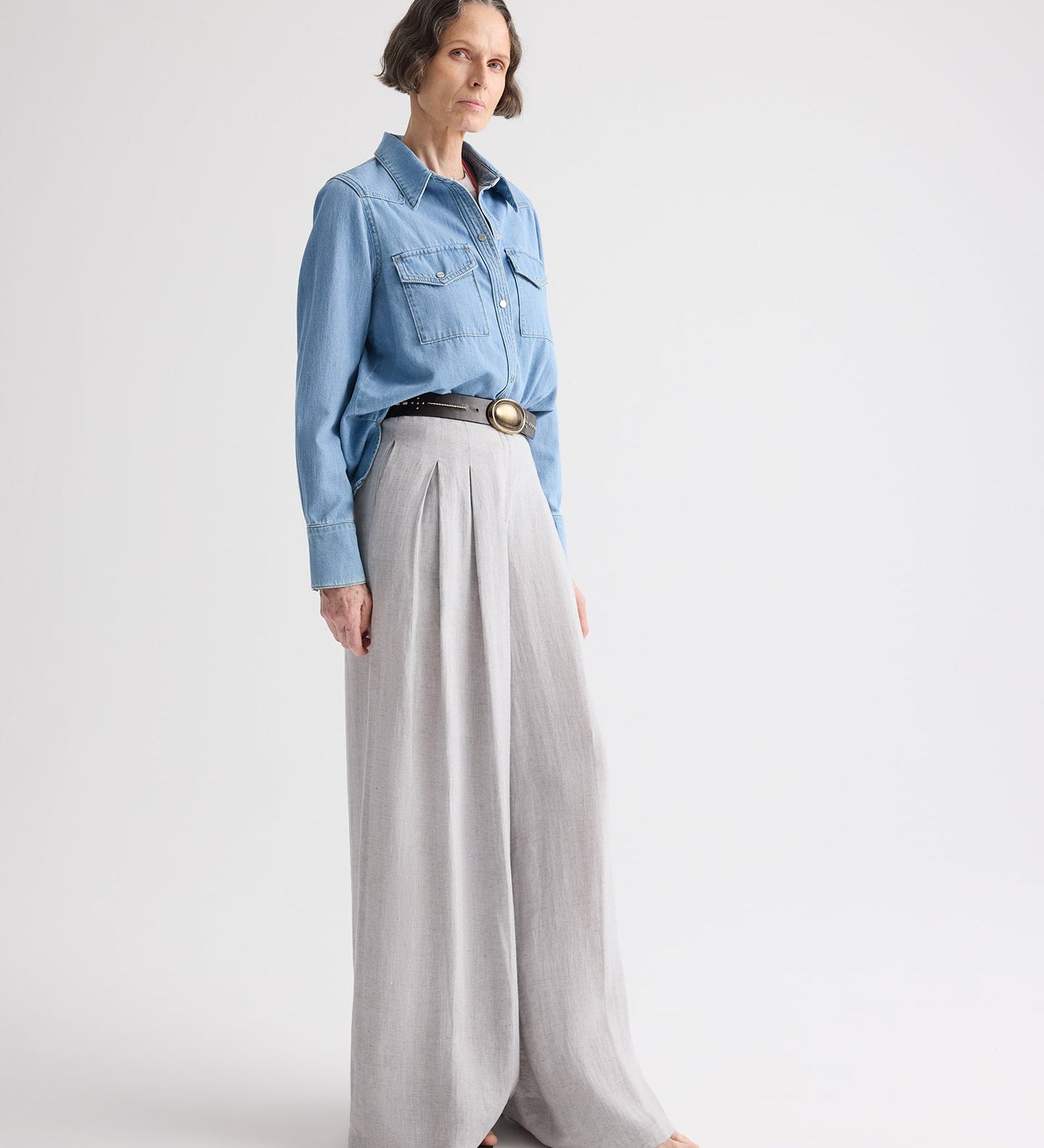 TWP - Ranchers Daughter Shirt in Denim
