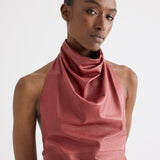 TWP - Friday Night Top in Paper Leather