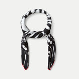 Veronica Beard - Abstract Bandana Silk Scarf