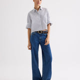 TWP - Next Ex Shirt in Double Stripe Shirting